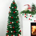 thumbnail image 4 of Guirnalda de Pom Pon de Bolas de Fieltro XmasExp 4 cm de Diámetro y 4 m de Largo, 4 of 7