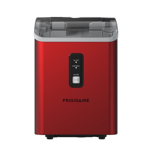Frigidaire, 33 Lbs. Nugget Ice Maker, Red Stainless Steel, EFIC144