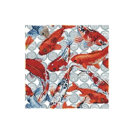 UPC: 4895225912865 | Diamond Dotz Facet Art Intermediate Koi Mosaic