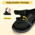 thumbnail image 2 of FitVille Men's Wide Toe Box Diabetic Slipper with Arch Support Comfortable Slipper for Men, 2 of 6