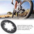 thumbnail image 2 of 52T Oval Chainring, 110/130 BCD Oval Disc Chainring Aluminum Alloy Bike Chainring, 2 of 5