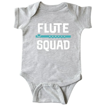 

Inktastic Flute Squad Marching Band Gift Baby Boy or Baby Girl Bodysuit