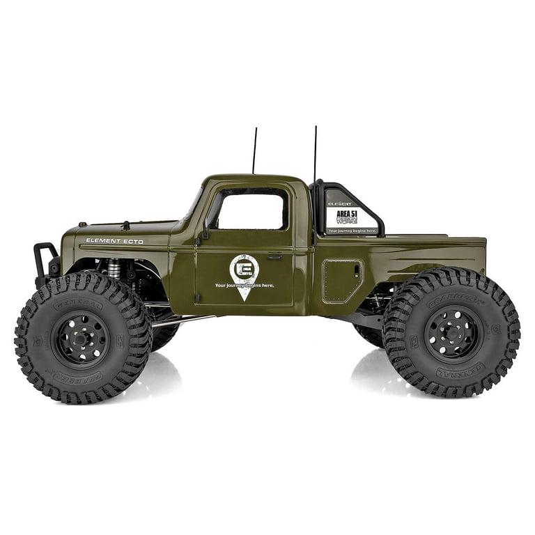 ホビーラジコン ENDURO UTRON TRAIL TRUCK 1/10 Team Associated 1/10 Enduro Ecto 4X4 Trail Truck RTR, Green