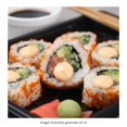 thumbnail image 4 of Wrap Happy Tokyo Salmón y Verduras con Lechuga y Hoja de Arroz, 4 of 6
