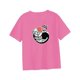 thumbnail image 5 of Tops de manga corta para mujer, camiseta informal, novedad, ropa de calle con ajuste holgado de dibujos animados, Tops de cuello redondo para viajes, uso diario ROSA ROSA Yinane Camiseta para mujer, 5 of 8