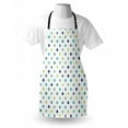 thumbnail image 3 of Polkadot Apron Polka Dots Retro Classy Vintage Fabric Pattern Design Style, Unisex Kitchen Bib Apron with Adjustable Neck for Cooking Baking Gardening, Apple Green Dark Blue Jade Green, by Ambesonne, 3 of 3