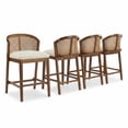 thumbnail image 1 of Indoor Wooden Counter Stool,Walnut, 1 of 14