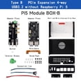 thumbnail image 1 of Raspberry Pi 5 Rallonge Multifonction Tout-en-un Plaque d'Extension PCIE HDMI, 1 of 15