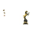 thumbnail image 1 of Escultura de hojas,Estatua de hoja de metal Escultura de hoja Decoración del hogar,Figura de escritorio,Estante de estatua de caballo para escritorio,oficina,decoración del hogar,Figura, 1 of 8