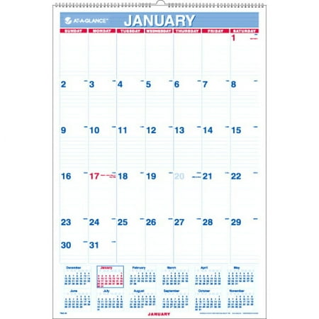 At-A-Glance Recycled Wall Calendar