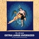 thumbnail image 2 of Manta de playa Famstar de gran tamaño, 198 x 206 cm, impermeable, 2 of 7