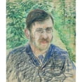 thumbnail image 2 of Camille Pissarro 20x23 Black Ornate Framed Double Matted Museum Art Print Titled: Portrait D’Alfred Isaacson (circa 1883), 2 of 5