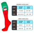 thumbnail image 5 of 8 Pairs Christmas Medical Sport Compression Socks - 15-20mmhg Graduated Knee-High Support for Men & Women, Ideal for Soccer, Running, and Nurses, 5 of 6