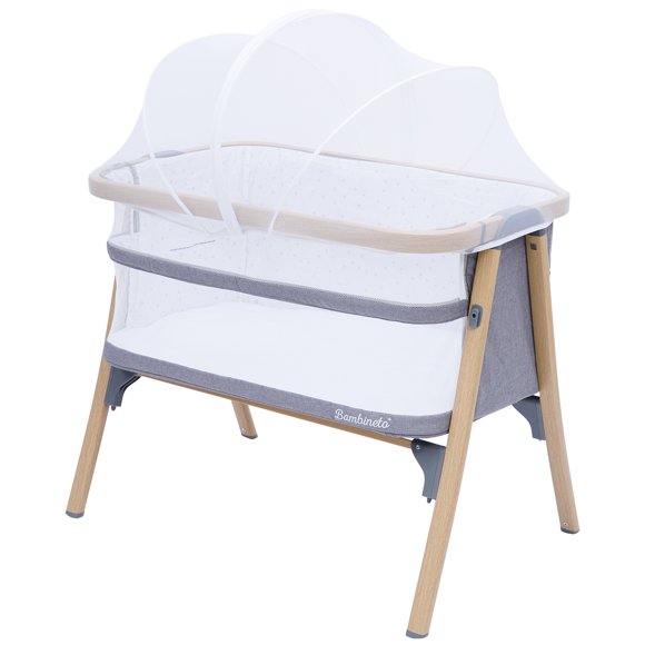 Cuna Colecho Bambineto Wabi Sabi Gris