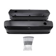 thumbnail image 3 of Cubierta de válvula alta de aluminio, accesorios profesionales negros con tornillos, juego de cubierta de válvula alta Compatible para 302 351W, 2, 3 of 8