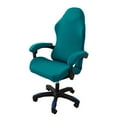 thumbnail image 2 of Tnobhg 1 Set Stylish Nordic Gaming Chair Cover Soft Elasticity Non-Slip Dust-Proof Polar Fleece Armchair Slipcovers, 2 of 8