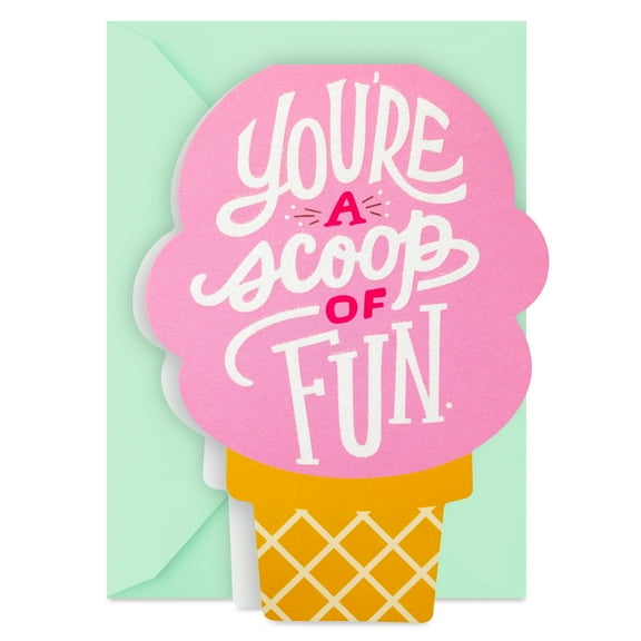 Hallmark Blank Note Cards, Ice Cream Cone, 15 ct.