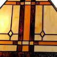 thumbnail image 3 of Tiffany Style 2 Light Mission Pendant Lamp - 14" Wide, 3 of 4