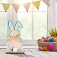 thumbnail image 2 of adviicd Wooden Easter Rabbit Decoration Ornaments For Easter Home Desktop Decorations, 2 of 4