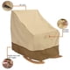 thumbnail image 2 of Funda para mecedora individual negra de 70 x 83 x 99 cm Funda para silla de jardín Funda antipolvo para silla de jardín Accesorio para muebles de jardín, 2 of 5