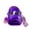 Purple, variant on ibiyuan Halloween Pumpkin Clear Crossbody Purse, Transparent Novelty Ghost Purse Cute Spooky Season Shoulder Bag for Women