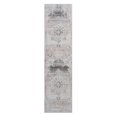 thumbnail image 4 of Naar Payas 2X8 Area Rug, Cream/Beige Medallion Power Loom Crafted Area Rugs for Indoor Living Room, Bedroom, and Dining Room, 4 of 7