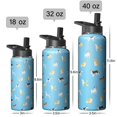 thumbnail image 5 of Insulated Stainless Steel Water Bottle with Cute Dog & Paw Print Design - BPA Free Double Walled 18/8 Food Grade Copper Layer for Sports & Outdoor Activities (Leakproof & Sweat-Free), 5 of 6