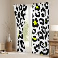 thumbnail image 3 of YST White Leopard Print Blackout Curtains Cheetah Print Curtains, Wild Animal Curtains & Drapes Safari Black Out Curtains, Modern Abstract Art Window Curtains, 3 of 6