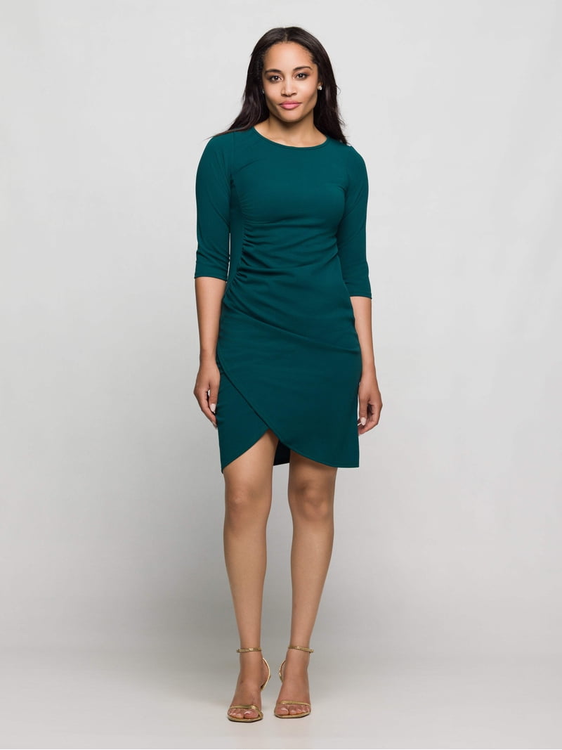 knee length tulip dress Womens Knee Length Tulip Skirt Dress