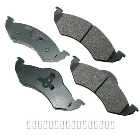 Akebono PRO-ACT Ultra-Premium Brake Pad Set, Ceramic