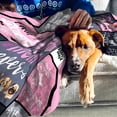 thumbnail image 3 of Dog Dad Blanket, 80" X 60", Blue, Polyester, Plush, Dog Dad Gifts, 3 of 6
