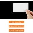 thumbnail image 5 of 200 Pack Premium Blank PVC Cards, Blank Credit Cards CR80 30 Mil Graphic, White Plastic Cards PVC ID Cards for Photo ID Badge Printers (No Slot), 5 of 7