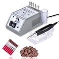 thumbnail image 1 of Taladro de uñas JIASHENG 30 000 RPM Professional con brocas, color gris, 1 of 7
