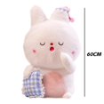 thumbnail image 2 of Adorable Cartoon Bunny Plush Doll Soft Stuffed Toy Kid Hugging Pillow Gift, 2 of 5
