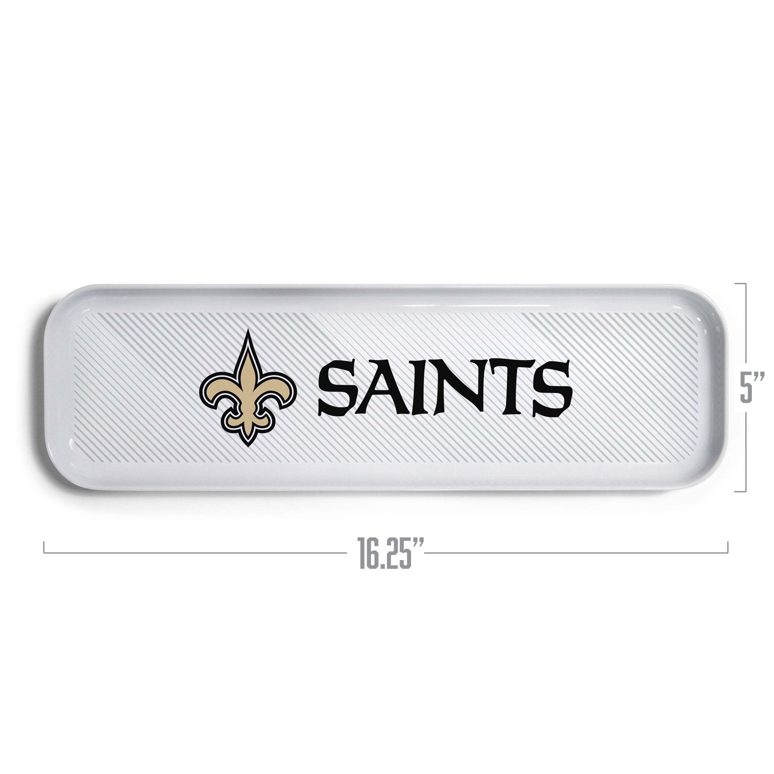 YouTheFan NFL New Orleans Saints Small Snack Platter