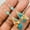 #2, variant on Fashion 925 Silver Dangle Drop Earrings Hook Women Turquoise Jewelry Ear Gift-#4