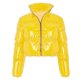 thumbnail image 5 of Parkas de manga larga para niños, de invierno, de color liso, estilo corto, cálidas y gruesas, con cremallera, de poliéster., 5 of 6