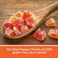 thumbnail image 5 of Herbaila Dried Papaya Chunks, Lightly Sweetened 16oz. All Natural, Non-GMO, Kosher, Resealable Bag - 1lb, 5 of 7