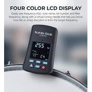 Tune-bot Studio TBS-001 Digital Drum Tuner Clip-On Tuner for Acoustic Drum Kits, Precision Drum Tuning with Save & Recall Function