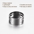 thumbnail image 4 of Uxcell 2Pcs Jump Ring Opening Tool Brass Circle Open and Close Tools for DIY Making Supplies Repair Black, 4 of 5