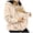 Beige, variant on Women's Zip Up 2 in 1 Maternity Pet Wearing Hoodie Sweatshirt Jacket