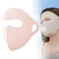 thumbnail image 6 of QccHieUs Cooling Face Cover Face Mask with Adjustable Ear Loops Breathable Sun Protection pink, 6 of 9