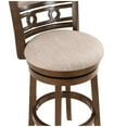 thumbnail image 6 of New Classic Furniture Gia 29" Wood & Fabric Swivel Bar Stool in Cherry, 6 of 7