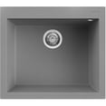 thumbnail image 1 of 22.5" x 19.75" x 8.38" Granitek Drop-In Kitchen Sink - Titanium, 1 of 1