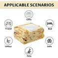 thumbnail image 6 of Chihuahua Blanket Gifts - 40x50 Inches Cute Throw Blanket for Kids & Adults - Light Orange Soft Fuzzy Blankets for Couch, Sofa, 6 of 6