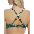 thumbnail image 2 of Women's Pour Moi 13208 Free Spirit Padded Underwire Swim Top (Palm 32D), 2 of 2