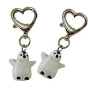RYUJNDK Elegant Charm 3D Penguins Keychain Sturdy Resin Fashion Accessory for Couples and Lovers Gifts Ideas