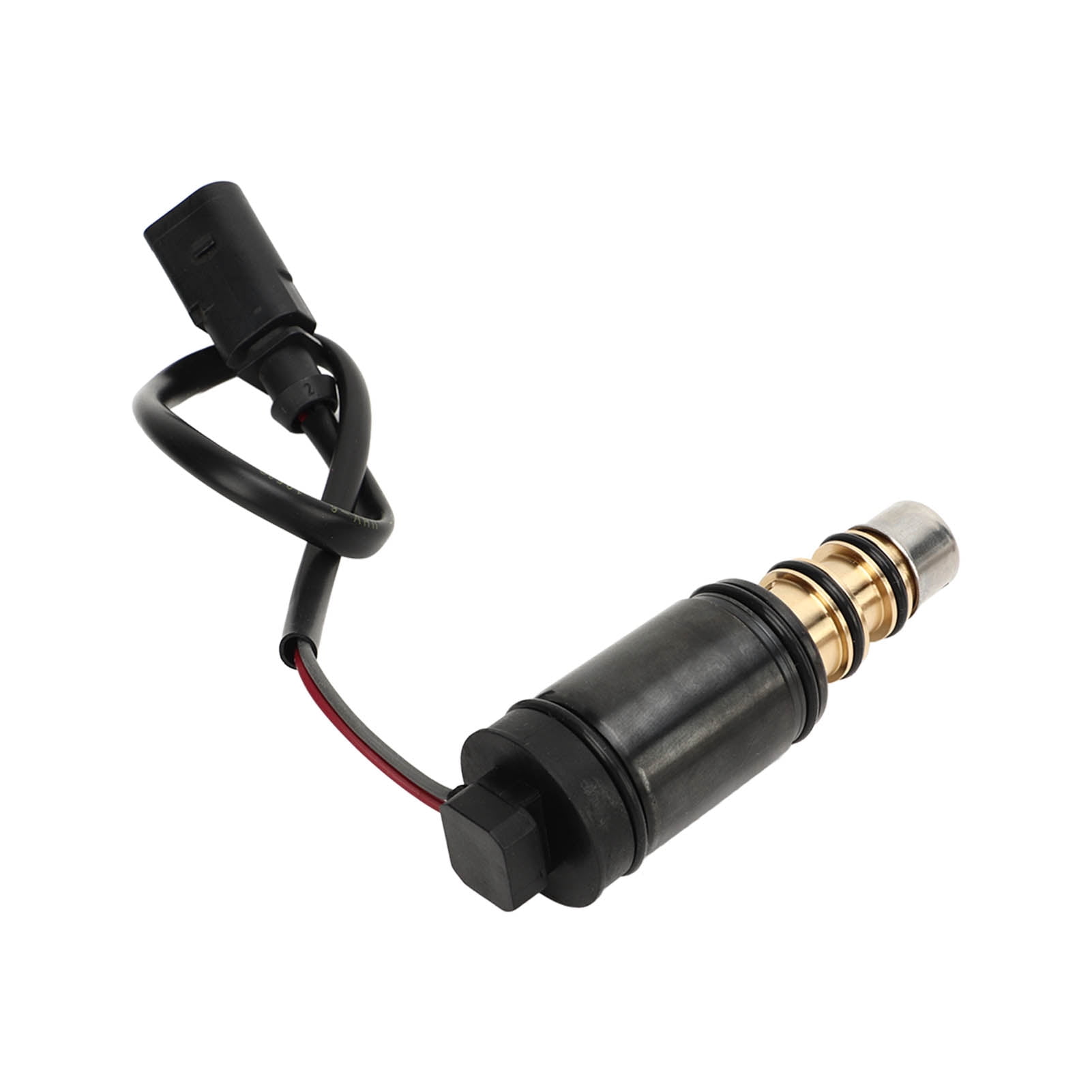 A/C Compressor Electronic Control Valve ECV15 – Fits Audi Denso 7SEU17C, 7SEU16C, 6SEU14C – Includes 4 O-Rings