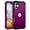 Purple, variant on Dteck for iPhone 17 Case, Heavy Duty Drop Protection Hard PC Soft Silicone Hybrid Case Anti-Scratch Shockproof Back Cover for iPhone 17,Darkblue