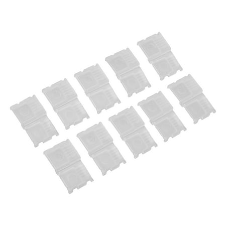 

EOTVIA Battery Balance Head AB Clip 10Pcs Balance Plug Saver Protector Battery Balance Head AB Clip For 4S Model Aircraft Lithium Battery